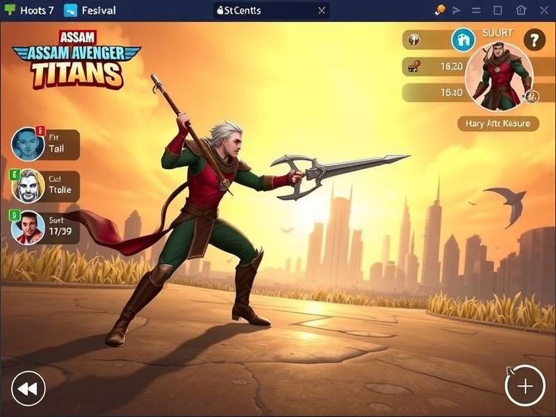 Assam Avenger Titans character customization interface